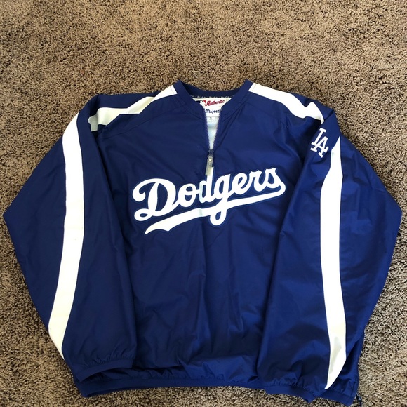 black dodger windbreaker